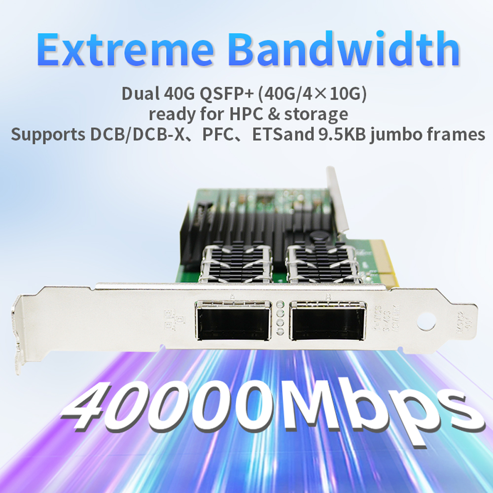 X710-QDA2 Dual Port 40GbE QSFP - Dual Port 40Gbe Pcie Nic review and price
