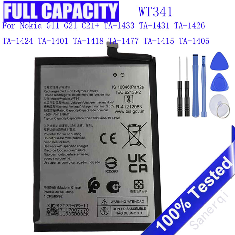 5050mAh WT341 Battery For Noki - Gold 6138 review and price
